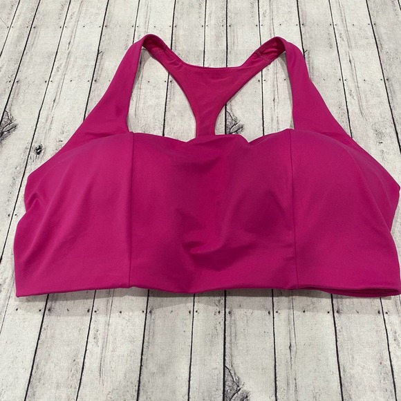 Victoria's Secret Other - Victoria's Secret Sports Bra 38DD Bright Pink Padded Lightweight Athletic Wear